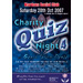 Optical Design & Print - Charity Quiz Poster